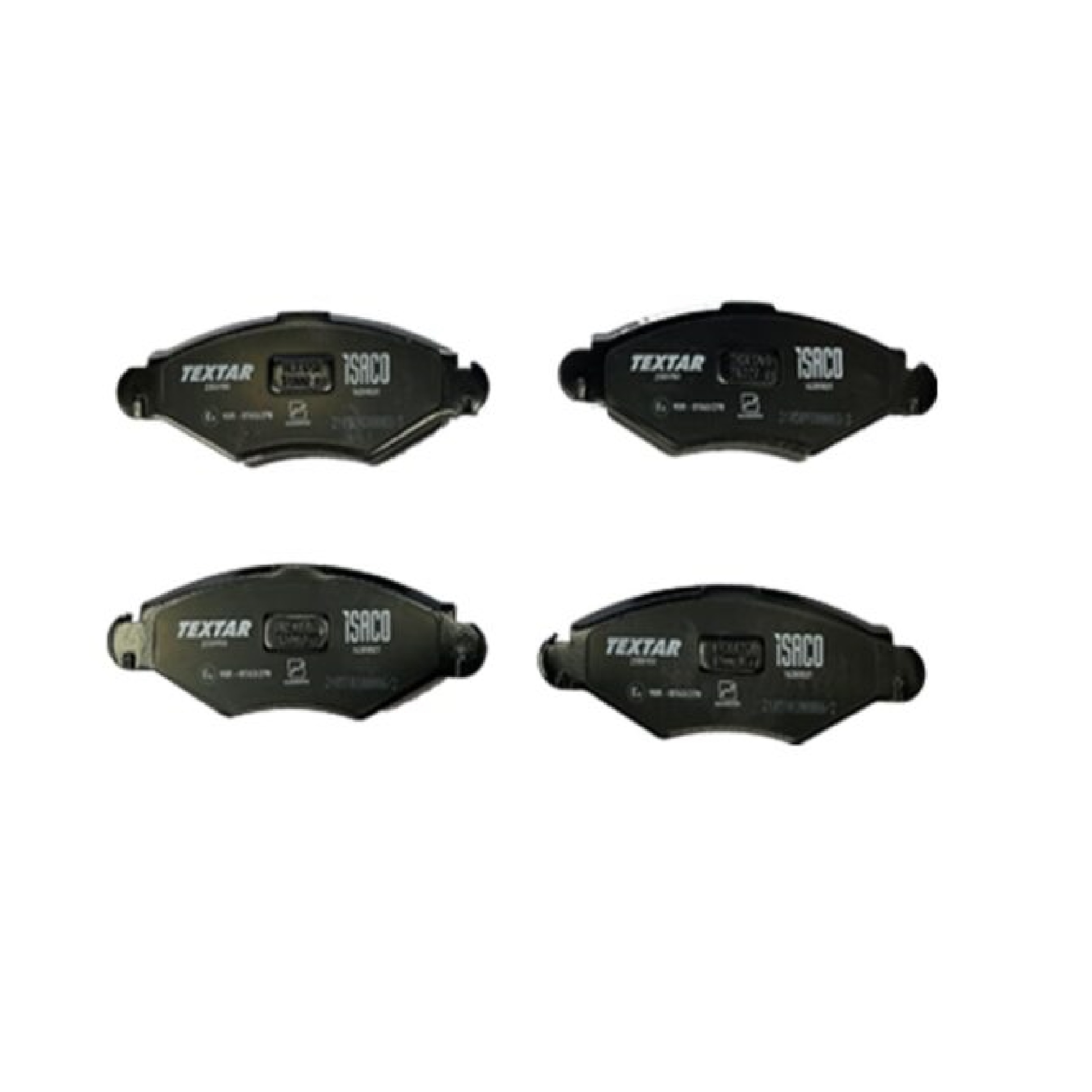 لنت ترمز جلو خودرو ایساکو کد isc-len002127 مناسب پژو 206 و 207