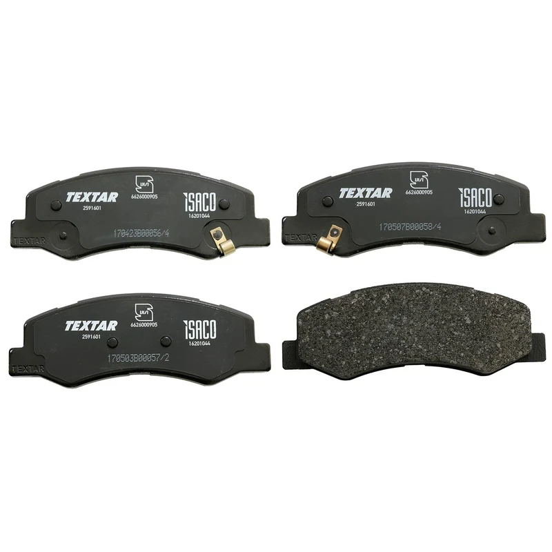 لنت ترمز جلو خودرو ایساکو کد isc-len002225 مناسب رانا و پژو 206 تیپ 5